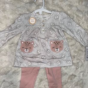 🐱Just One You Cat Set with Leggings and Tunic 🐱 12 months